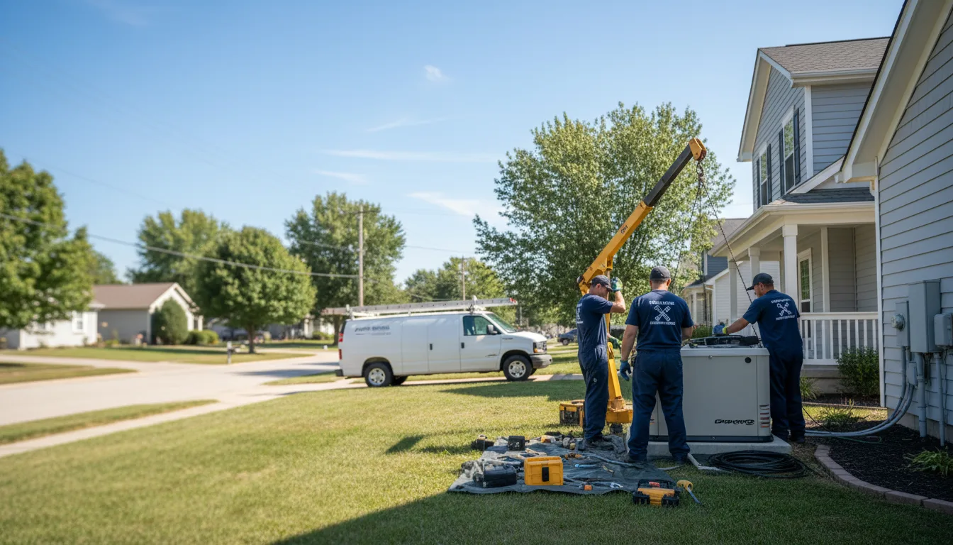 Generator Installation in Troup, TX near me